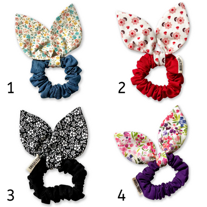Bunny Ear Scrunchie (for Humans)