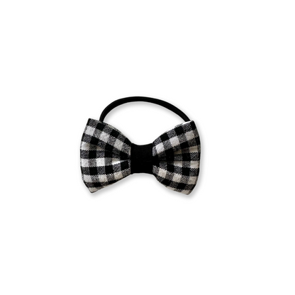 Gingham Hair Clip or Tie (for Humans)